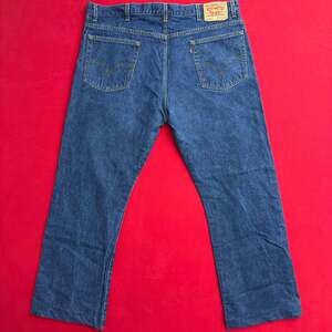 vintage Y2K LEVIS 517 BOOT CUT DARK MEN'S DENIM JEANS PANTS 42 X 34 MEXICO‎ MADE